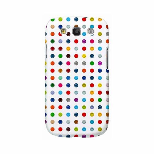 Case Scenario Coque Smiley pour Samsung Galaxy S3 - Dots